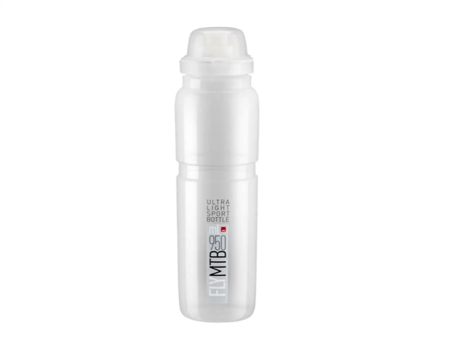 Fľaša Elite Fly MTB 950 ml číra/šedá