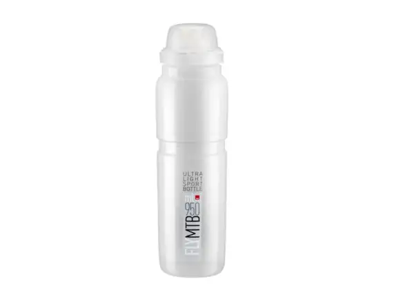 Fľaša Elite Fly MTB 950 ml číra/šedá