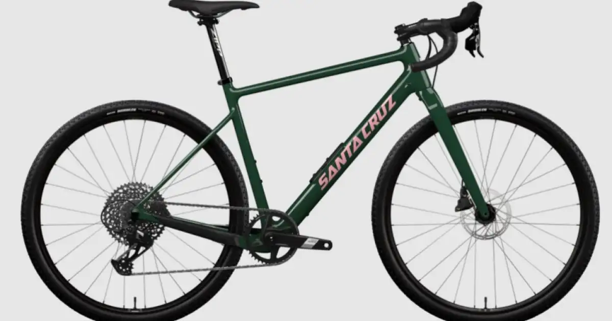 Santa Cruz Stigmata 4 CC gravel bicykel British Racing Green Apex ...