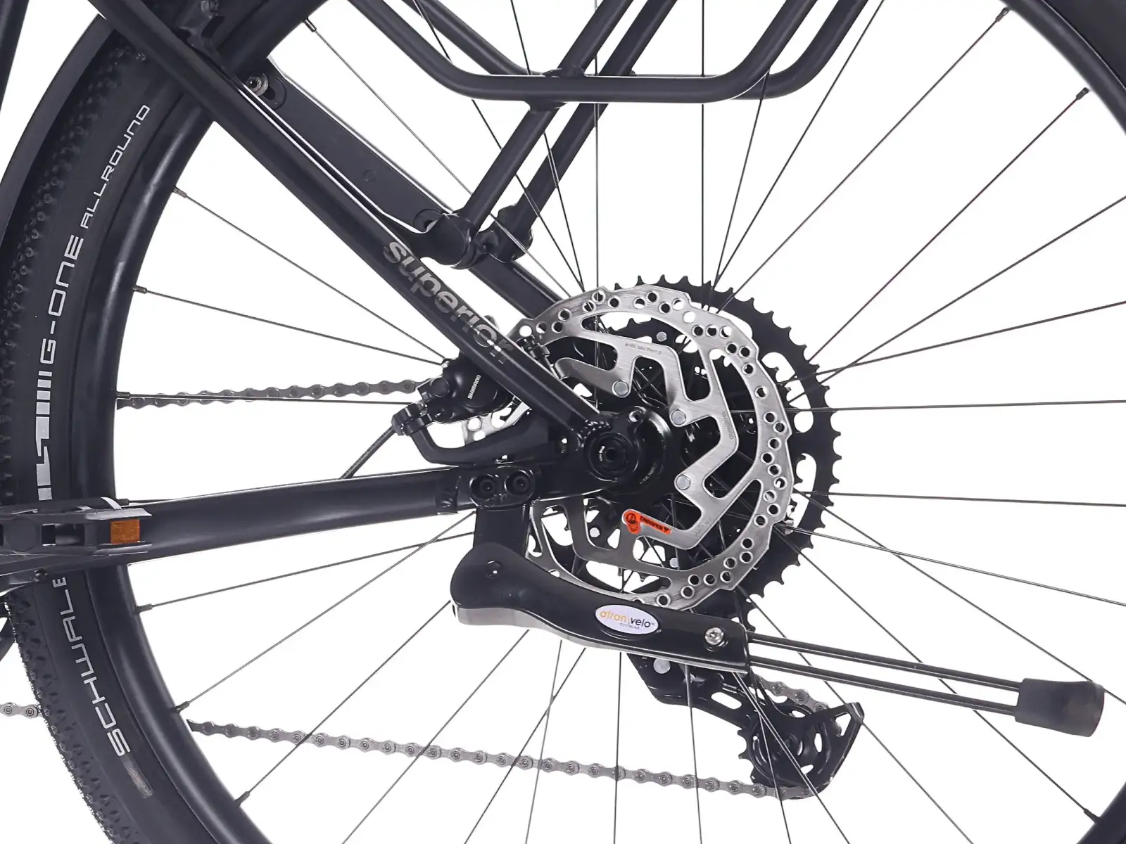 Superior iBlox 6.3 Low Step mestský elektrobicykel Matte Black