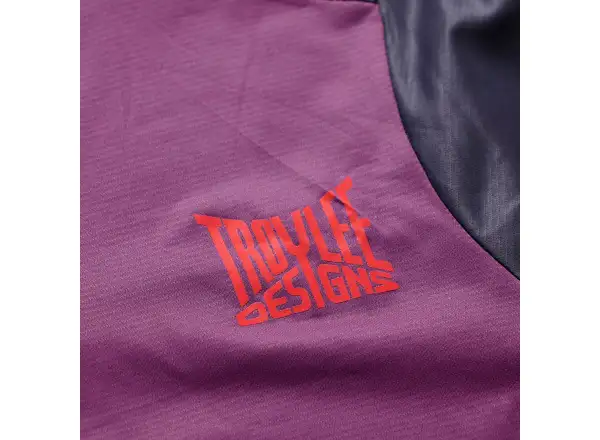 Troy Lee Designs Skyline Pro pánsky dres krátky rukáv Fangs Sangria