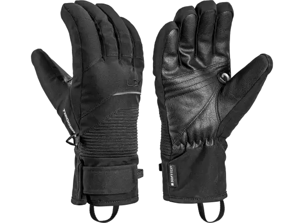 Leki Voltec TR zjazdové rukavice Black