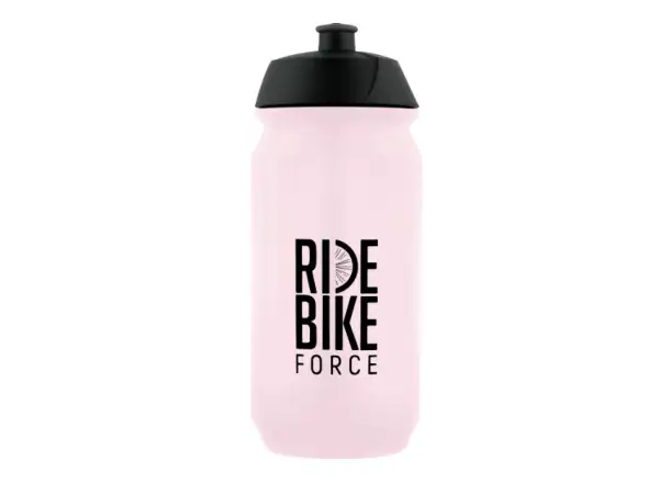 Force Ride Bike cyklistická fľaša 500 ml ružová/čierna