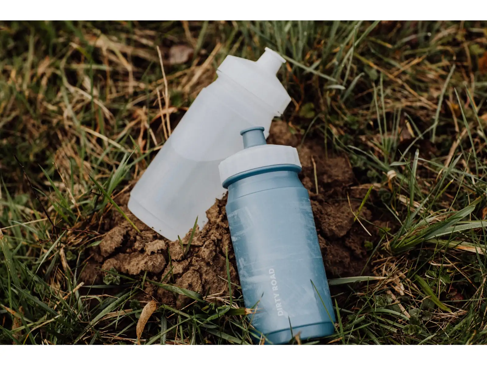 Force Dirty Road cyklistická fľaša 550 ml zelená