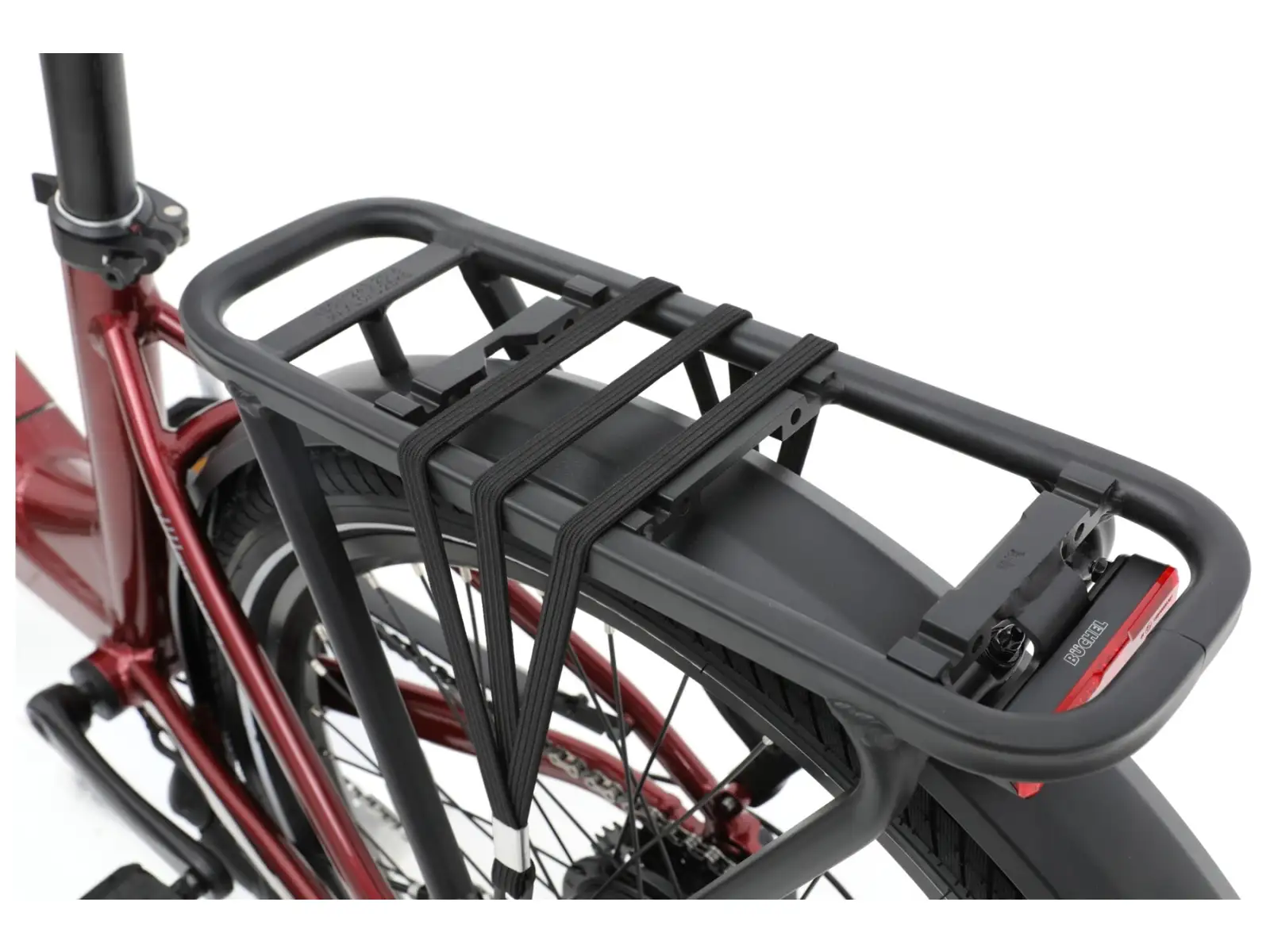 Apache Tanka 24 RX skladací elektrobicykel 363 Wh S/M bordová