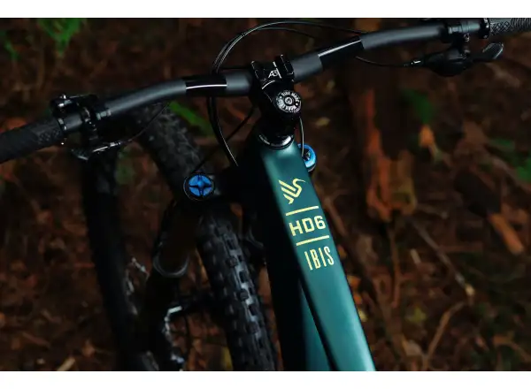 Ibis HD6 XTR Di2 horský celoodpružený bicykel Green