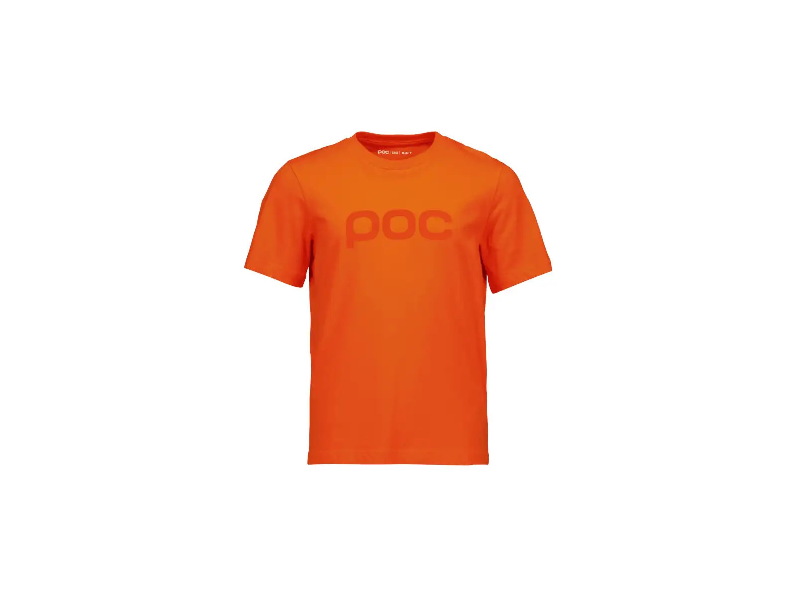 POC Tee Jr detské tričko Zink Orange