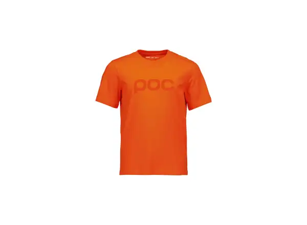 POC Tee Jr detské tričko Zink Orange