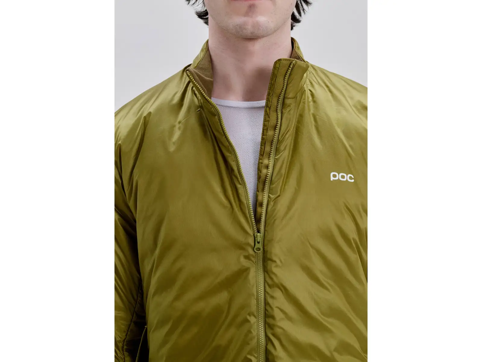 POC Lite Padded Jacket pánska zateplená bunda Olivine Green