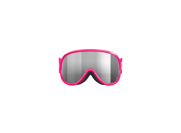 POC POCito Retina detské lyžiarske okuliare Fluorescent Pink/Partly Sunny Silver