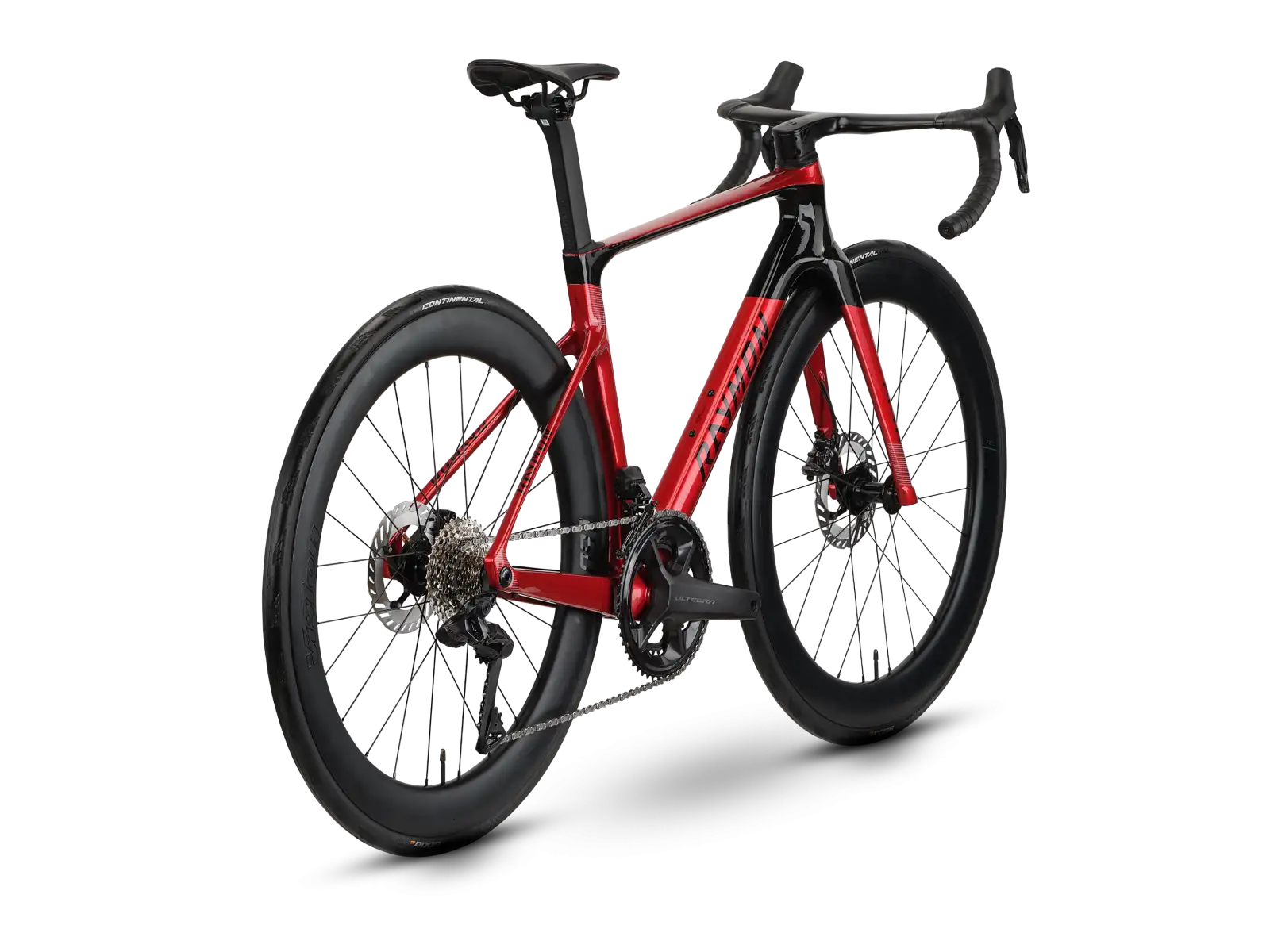 Raymon Arva Ultra cestný bicykel RubyRed/Carbon