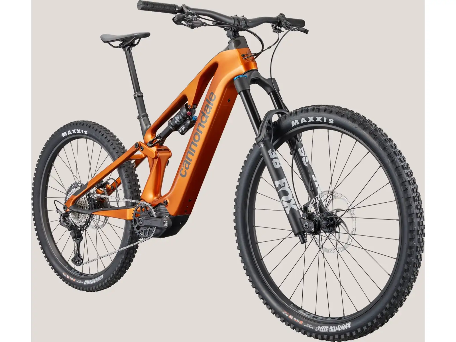 Cannondale Moterra SL Carbon 2 celoodpružený elektrobicykel Tiger Eye