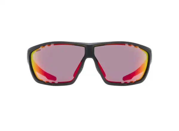 Uvex Sportstyle 706 okuliare Black Moss Mat/Mirror Red