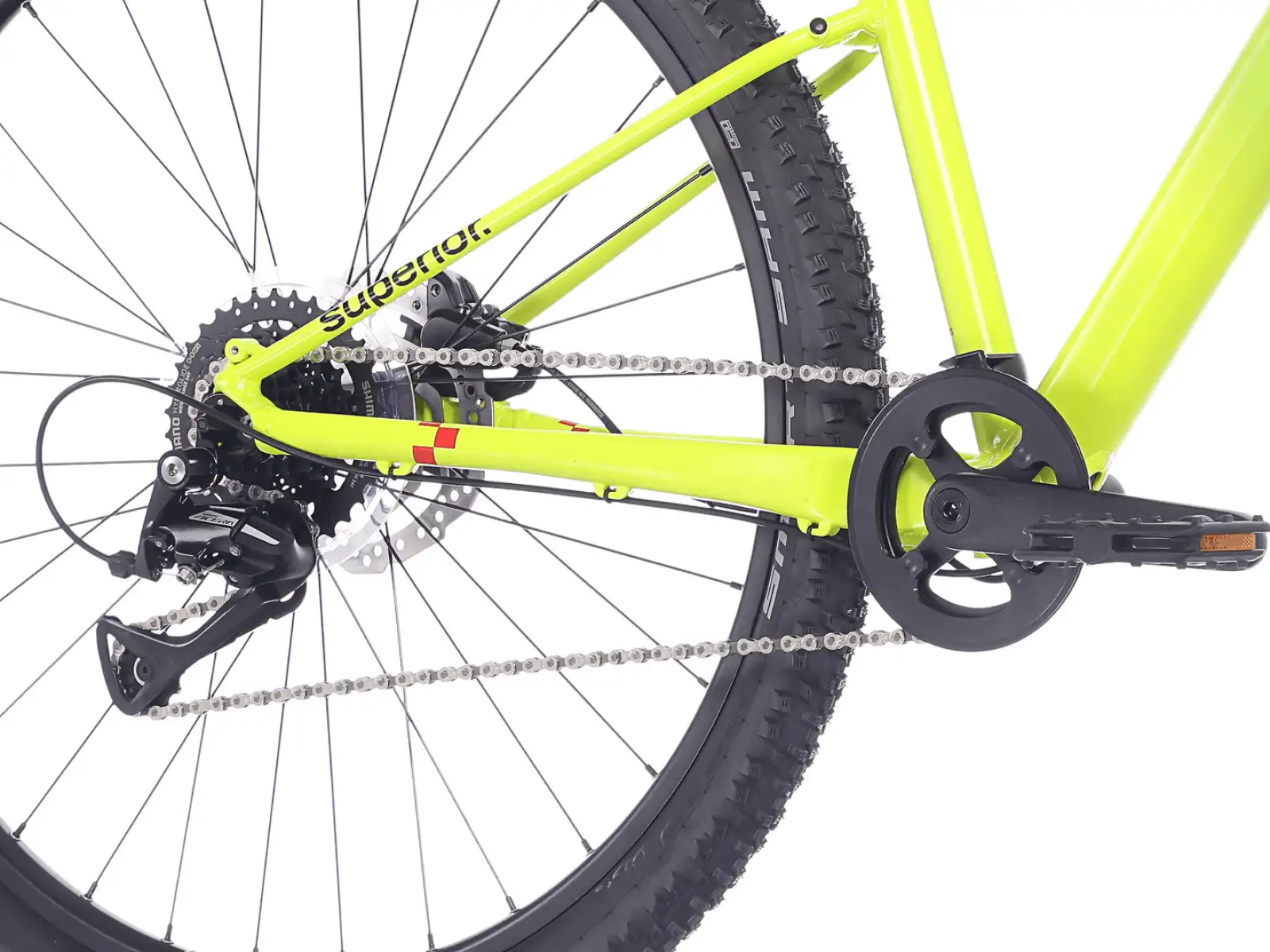 Superior RACER 27 detský bicykel Matte Radioactive Yellow