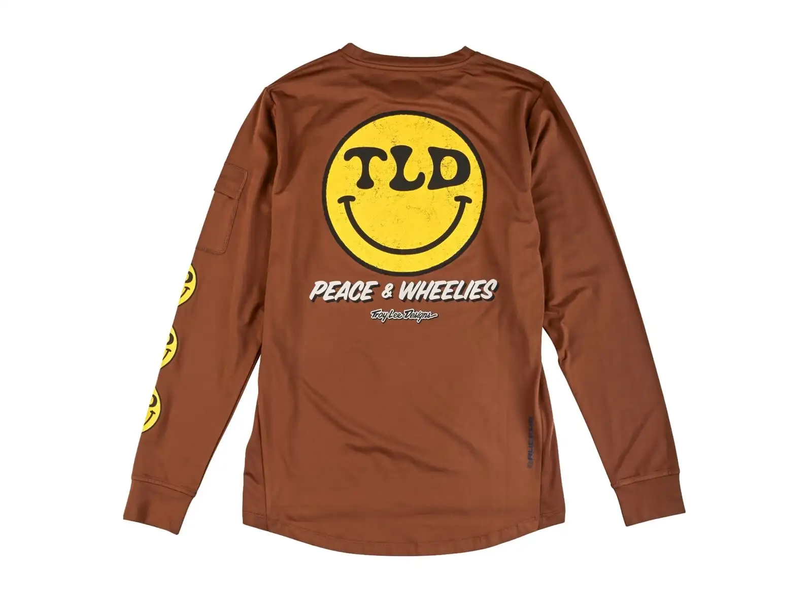 Troy Lee Designs Ruckus Ride pánsky dres dlhý rukáv Chocolate