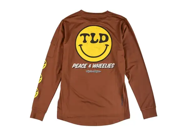 Troy Lee Designs Ruckus Ride pánsky dres dlhý rukáv Chocolate