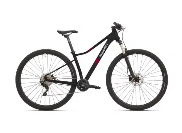 Superior XC 6.9 MS horský dámsky bicykel Matte Black/Bordeaux