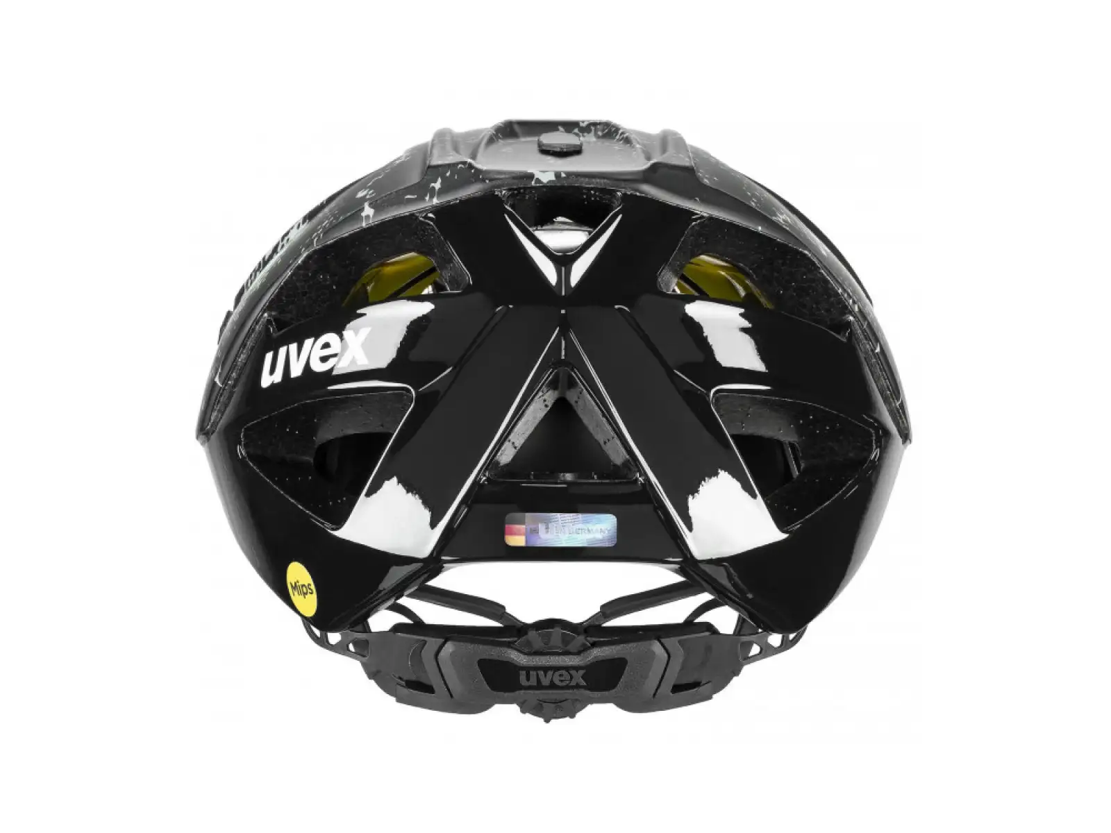 Uvex Quatro CC MIPS prilba Black/Jade Matt