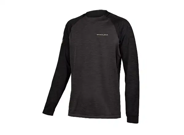 Endura SingleTrack pánsky dres dlhý rukáv Pewter Grey