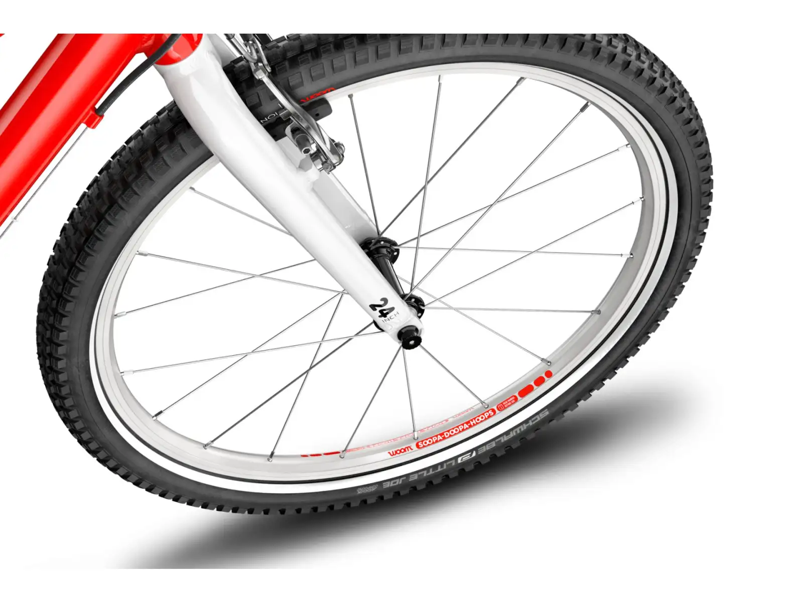 Woom 5 Red 24 Detský bicykel