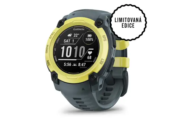 Garmin Instinct E 40 mm inteligentné hodinky Electric Lime/Twilight remienok