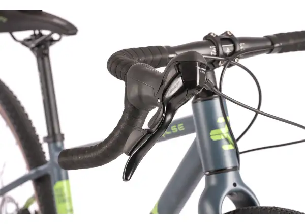 Beany Pulse 700 detský gravel bicykel neon yellow