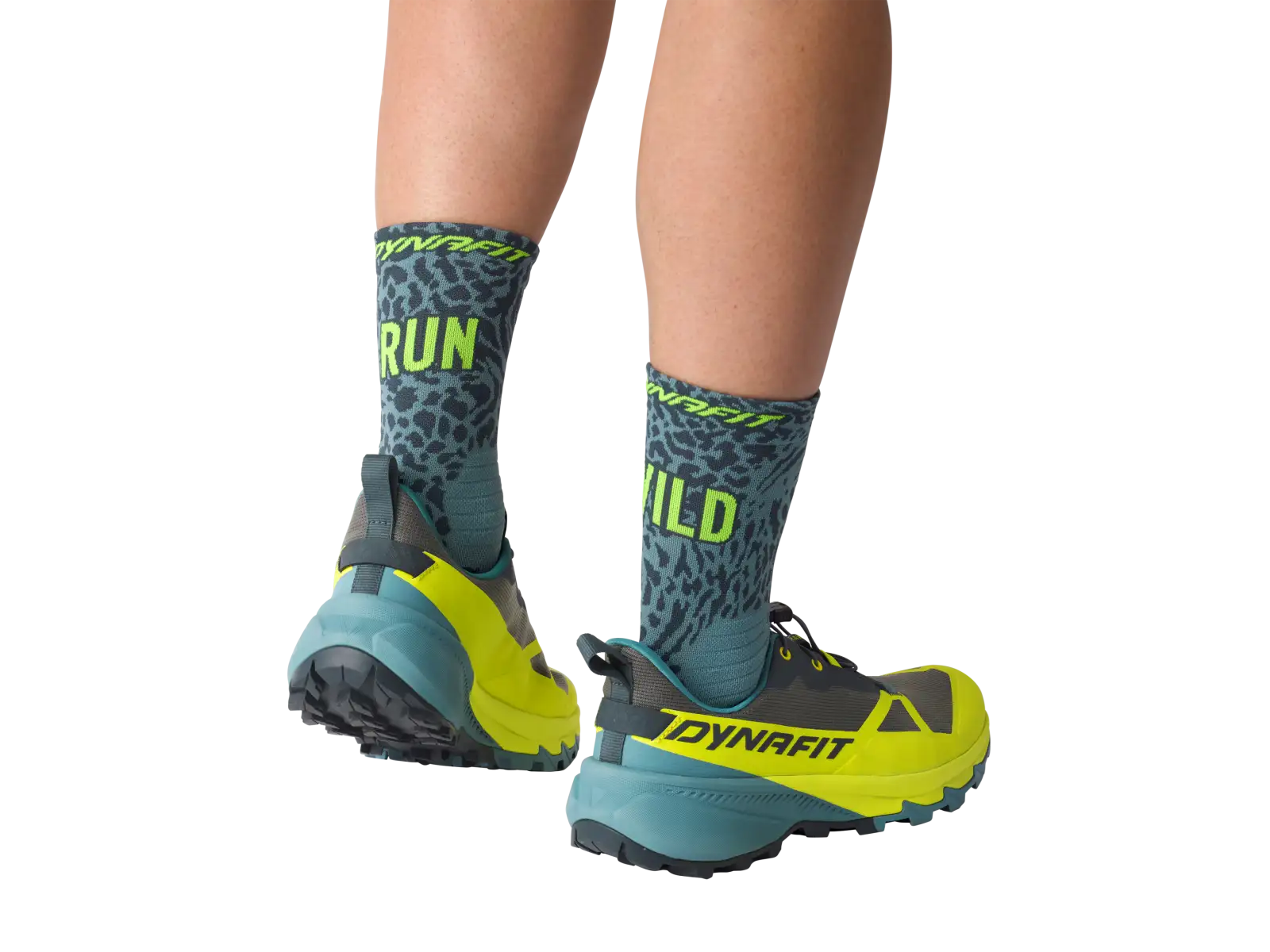 Dynafit Run Wild Crew bežecké ponožky Smoke Blue