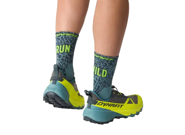 Dynafit Run Wild Crew bežecké ponožky Smoke Blue