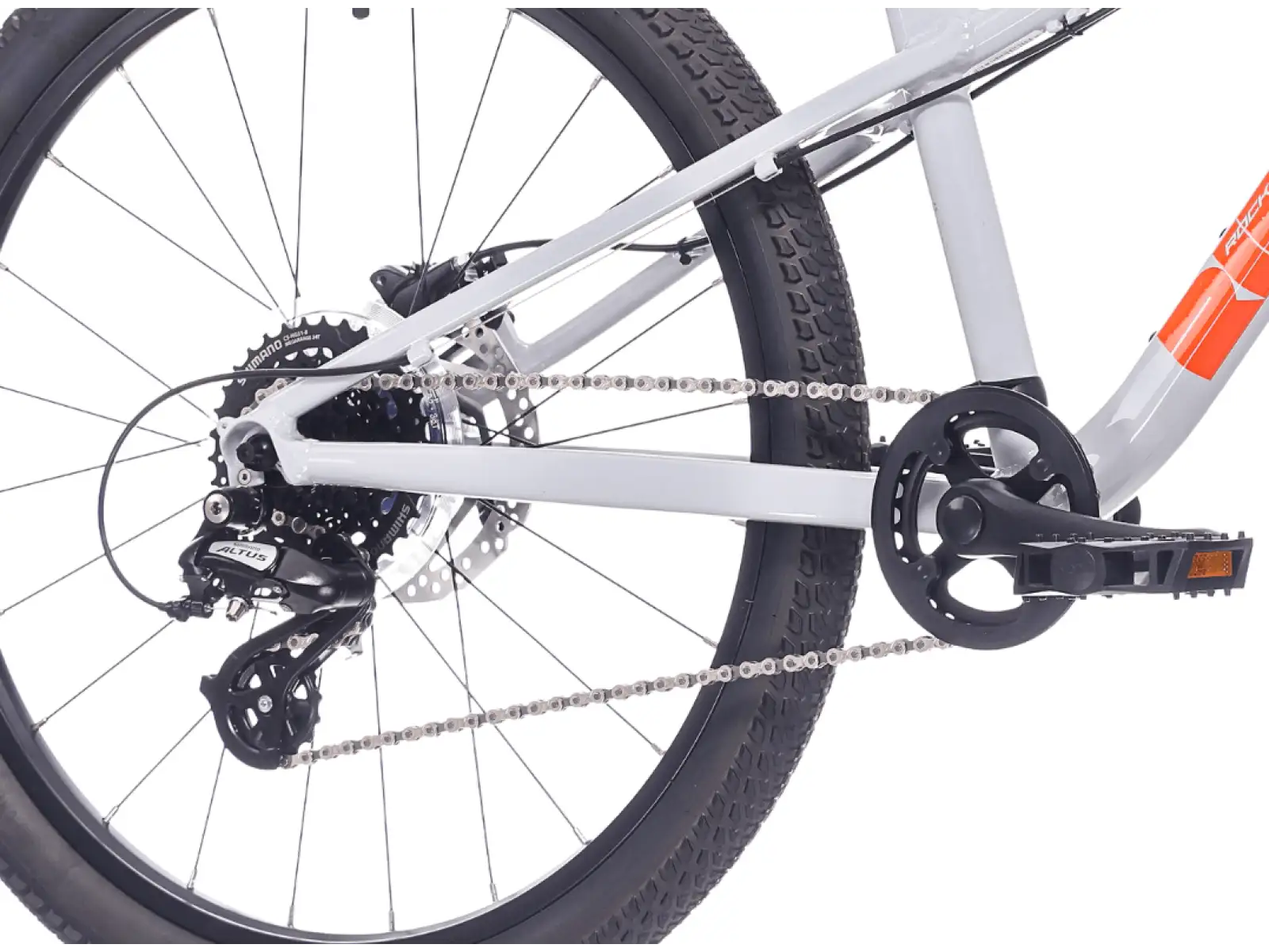 Rock Machine RIFF Tr 24 detský bicykel Gloss Limerock Grey