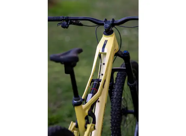 Rock Machine Whizz FS II 90 AXS horský bicykel Panama Yellow