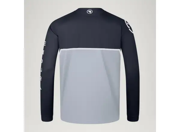 Endura Core Printed L/S Tee pánsky dres dlhý rukáv Black