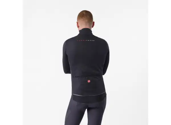 Castelli Alpha 150 Jacket pánska bunda Light Black/Black