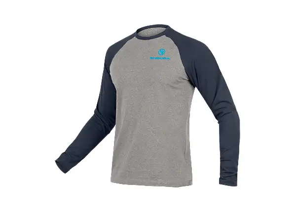 Endura One Clan Raglan L/L pánske tričko s dlhým rukávom Ink Blue