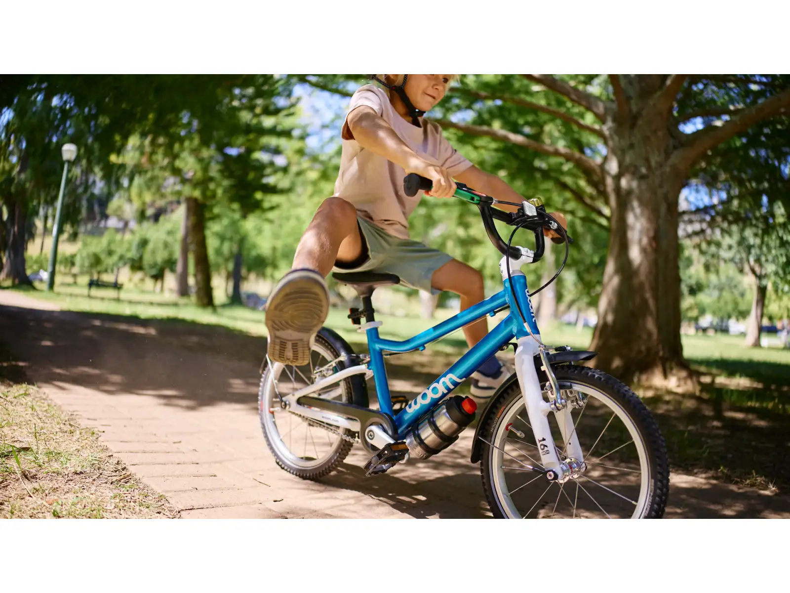 Woom GO 3 Vibrant Yellow 16 detský bicykel