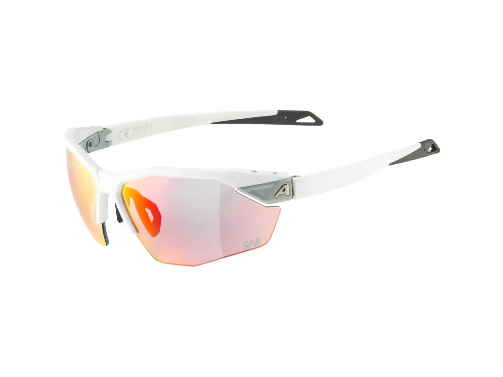 Alpina Twist Six S HR QV okuliare White Matt