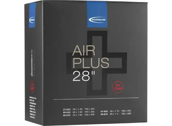 Schwalbe Air Plus 28" duša 37-47/622-635 s automatickým ventilom