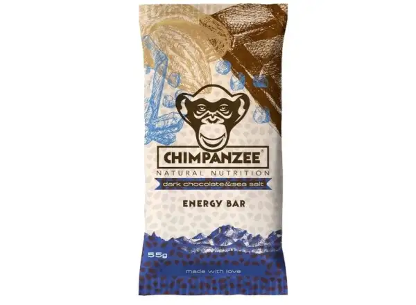 Chimpanzee Energy Bar tyčinka Dark Chocolate/Sea Salt 55 g