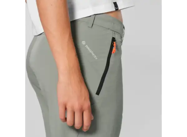 Salewa Puez Talvena Durastretch dámske kraťasy Faded Green