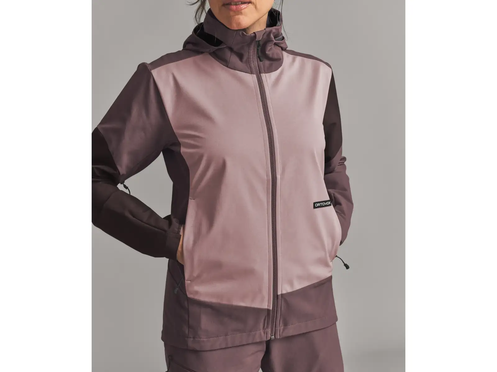 Ortovox Ortler Softshell Plus Jacket dámska softshellová bunda Chestnut