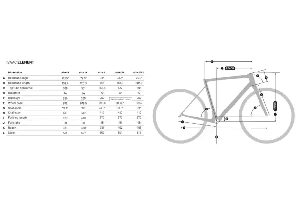 Isaac Element DuraAce Di2 cestný bicykel Granite Grey