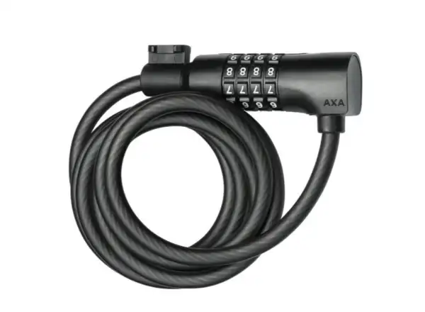 AXA Cable Resolute Code 180/8 káblový zámok čierna