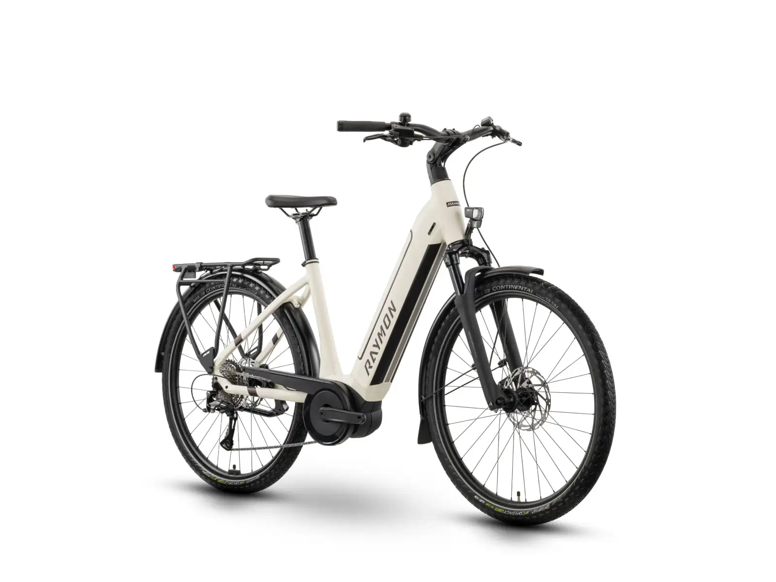 Raymon Metmo Bosch Cottowhite/Taupe nízkonástupový mestský elektrobicykel