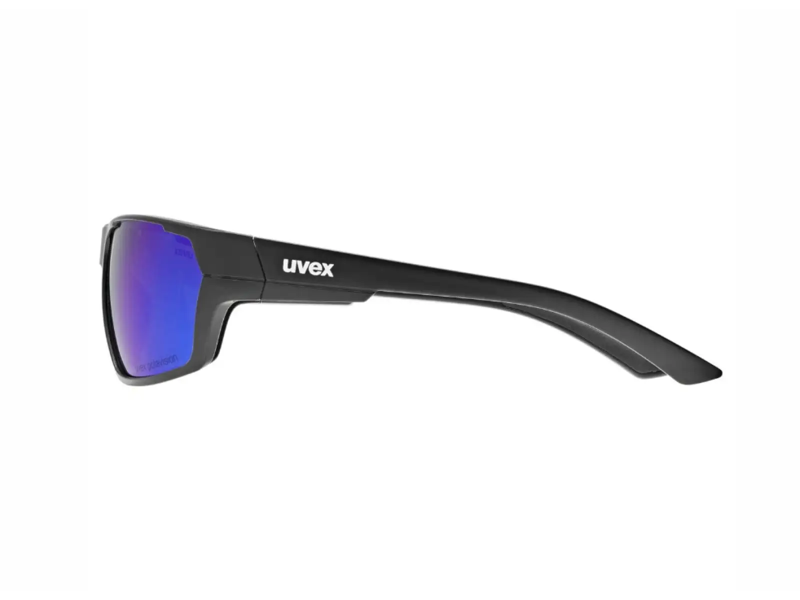 Uvex Sportstyle 233 Polavision okuliare Black Matt/Mirror Green
