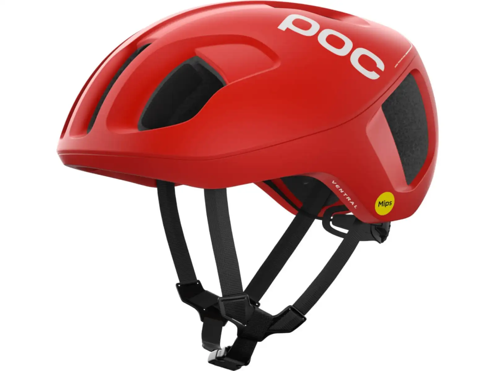 POC Ventral MIPS prilba Prismane Red Matt