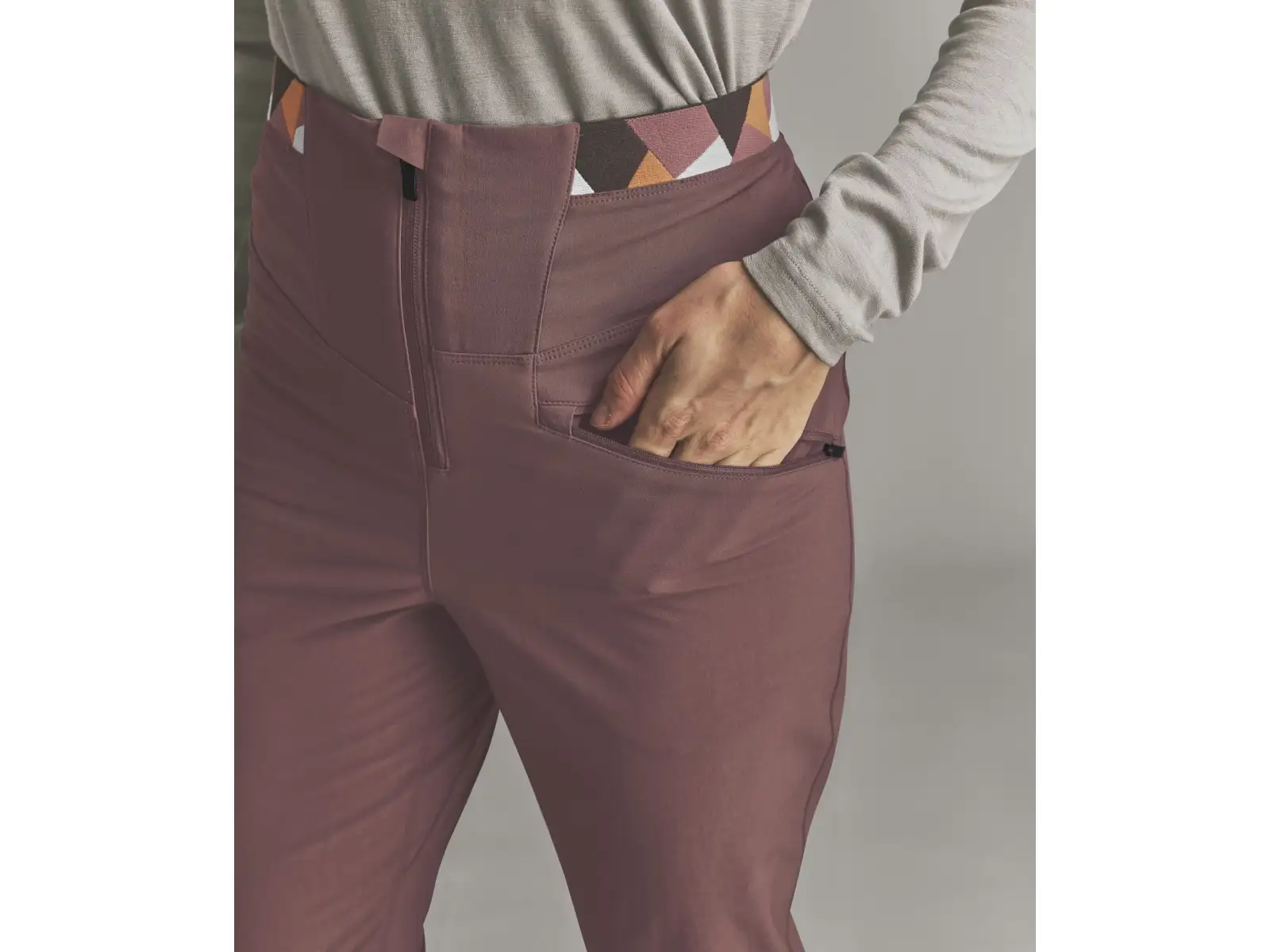 Ortovox Venet Softshell Stretch Pants dámske softshellové nohavice Chestnut