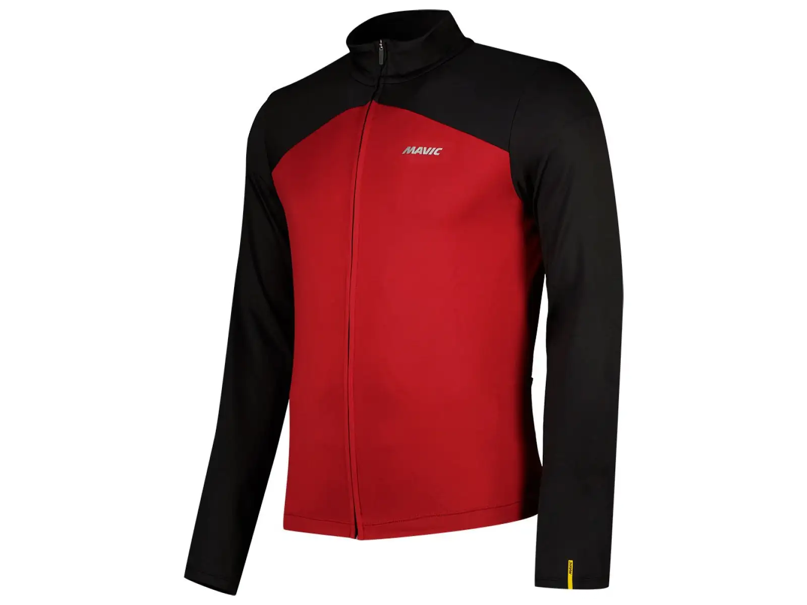 Mavic Cosmic Thermo Pánsky termo dres s dlhým rukávom Black/Biking Red