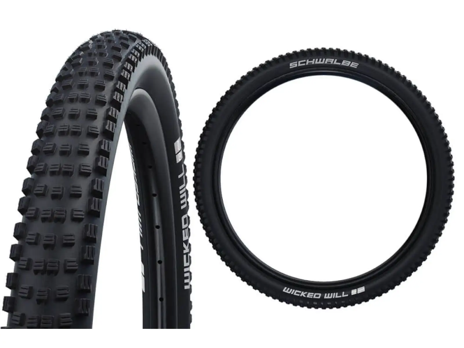 Schwalbe Wicked Will Addix Performance 29x2,60" E-50 MTB plášť Kevlar čierna
