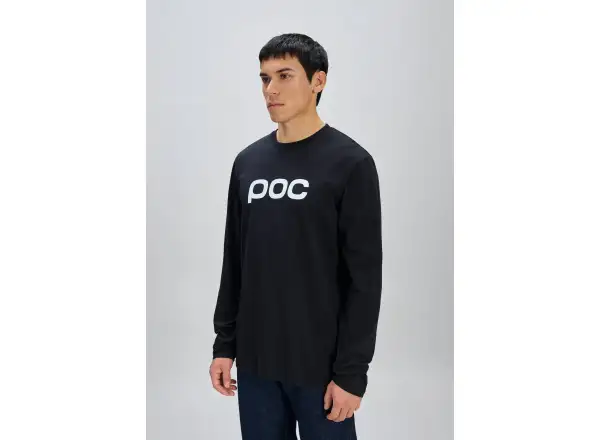 POC L/S Tee tričko s dlhým rukávom Uranium Black