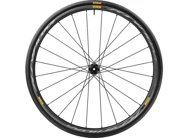 Mavic Ksyrium Pro Carbone SL Disc INTL 25 cestný výpletový koleso predné 12x100 mm