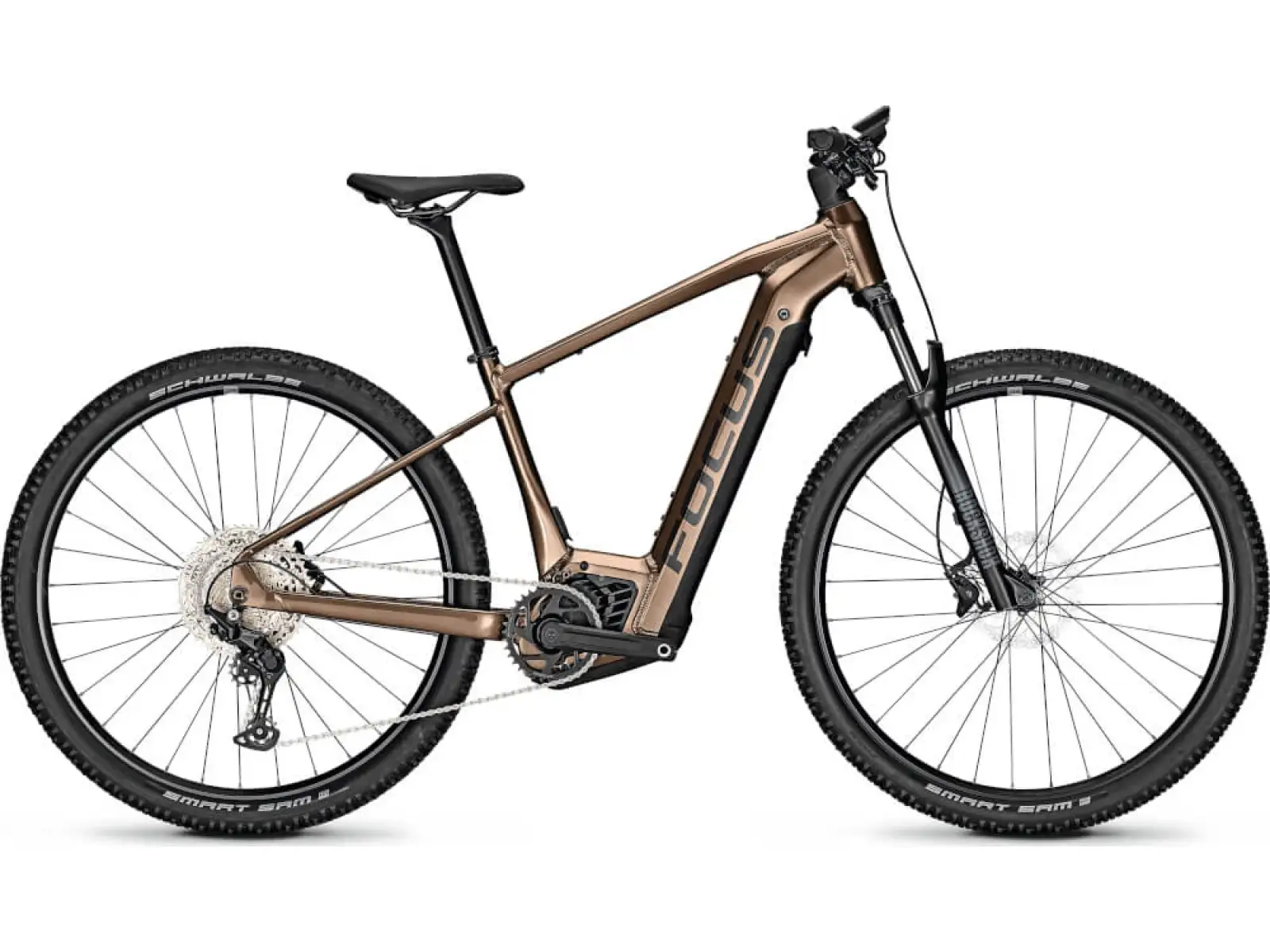 Focus Jarifa2 6,8 DI 750Wh horský elektrobicykel zlatohnedý